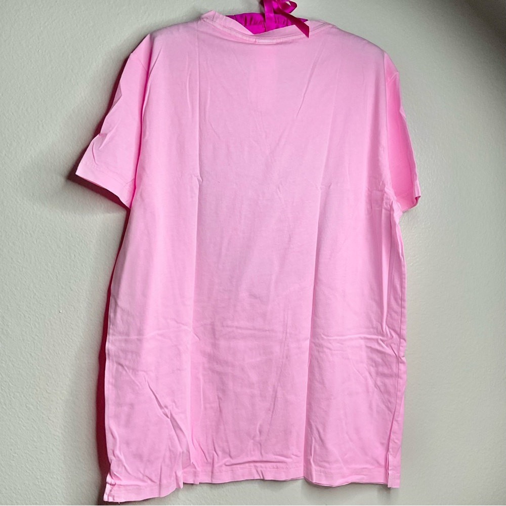 NEW Victoria Secret Pink T-Shirt, Size L - Picture 2 of 4